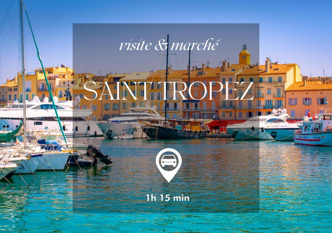 Studio Eclat Marine 3 Etoiles - Vue Mer - Parking-Clim-Plage A 20 Metres - Capitalchic Services Saint-Aygulf Fréjus Zewnętrze zdjęcie
