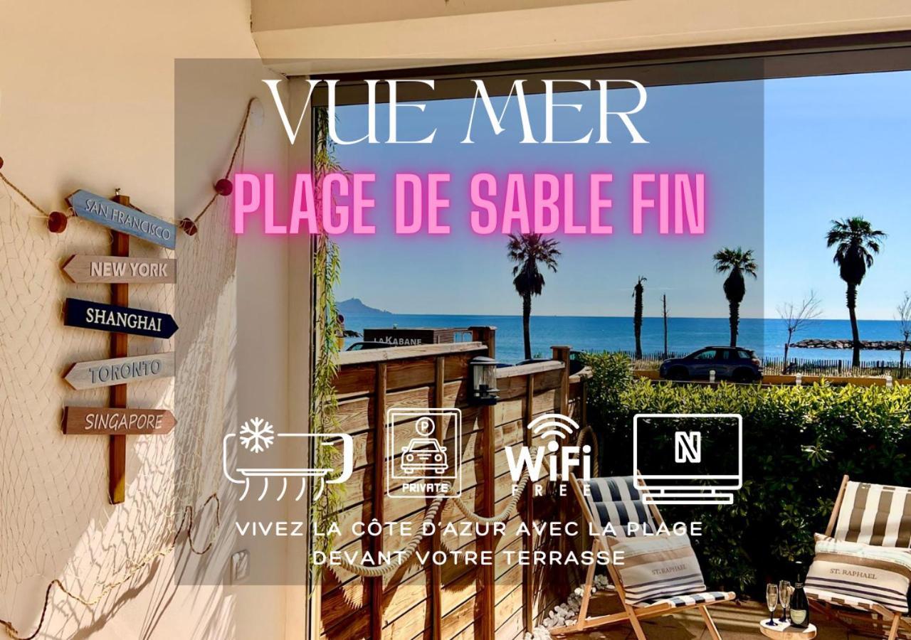 Studio Eclat Marine 3 Etoiles - Vue Mer - Parking-Clim-Plage A 20 Metres - Capitalchic Services Saint-Aygulf Fréjus Zewnętrze zdjęcie