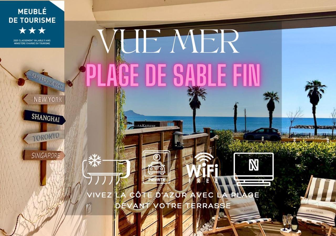 Studio Eclat Marine 3 Etoiles - Vue Mer - Parking-Clim-Plage A 20 Metres - Capitalchic Services Saint-Aygulf Fréjus Zewnętrze zdjęcie